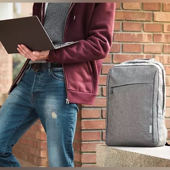 🆕 Lenovo 15.6" in. laptop Grey Lightweight School /Work /Trips Backpack B210 🎒 - Picture 9 of 15